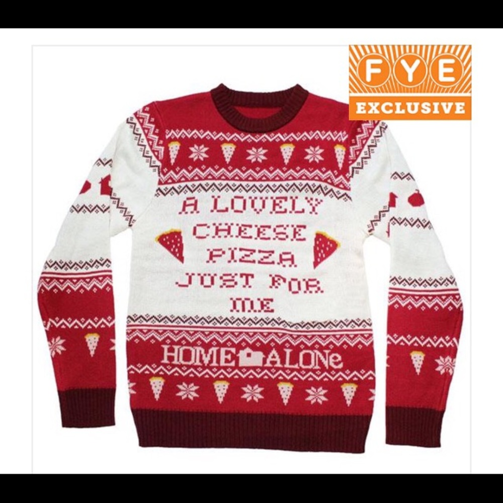 FYE Home Alone Ugly Christmas Sweater